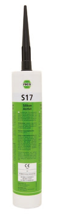 RECA S 17 Silikon Acetat schwarz 310 ml