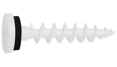 Isolierschraubdübel IPS-H - weiß RAL 9003 - Länge 55mm