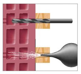 Multifunktionsrahmendübel MFR - Senkbunddübel mit Sechskantflanschschraube - Edelstahl A4 - 8 X 100