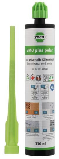 Injektionsmörtel VMU plus Polar - inkl. Statikmischer - 420ml