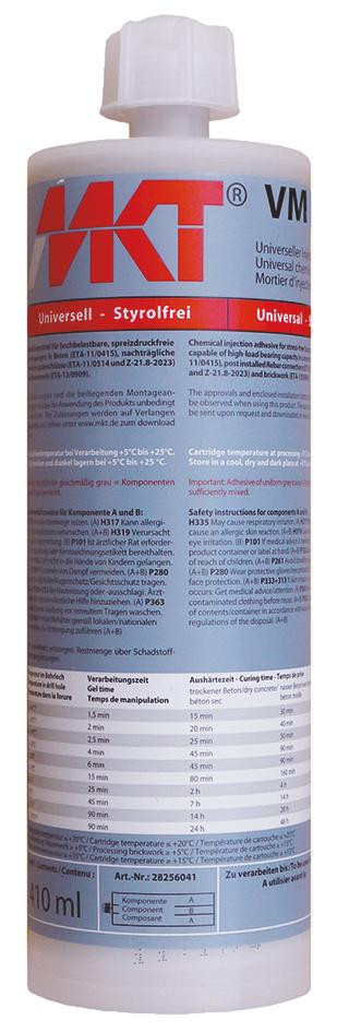 Injektionsmörtel VMH - inkl. Statikmischer - 420ml