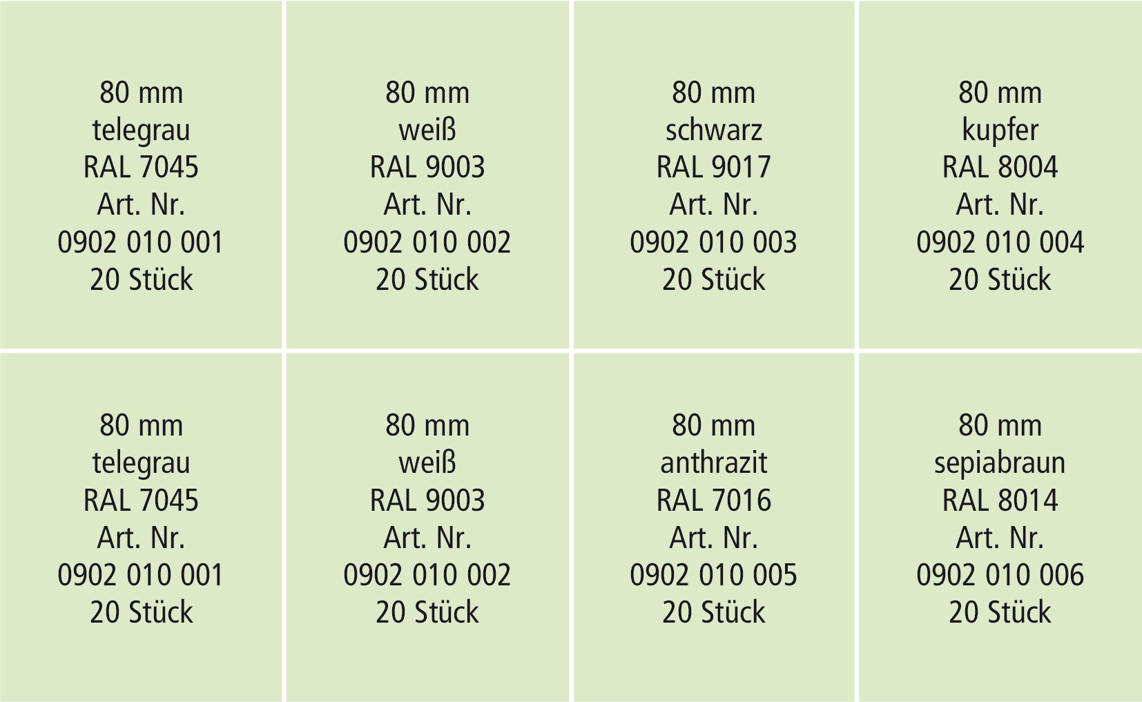 RECA Sortiment - Isolierplattenschrauben - 160-teilig