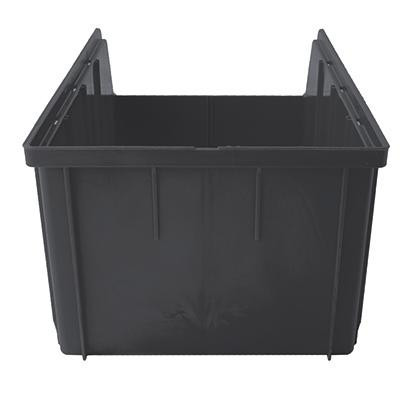 Kunststofflagerkasten PP Größe 2 grau