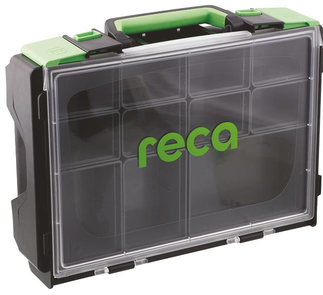 RECA Viso Systemkoffer 4.4.1 transparent leer