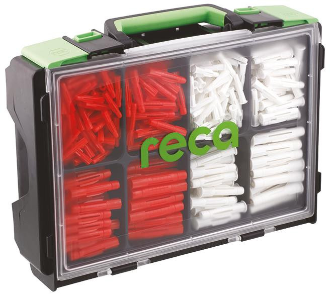 RECA Viso Systemkoffer 4.4.1 transparent leer
