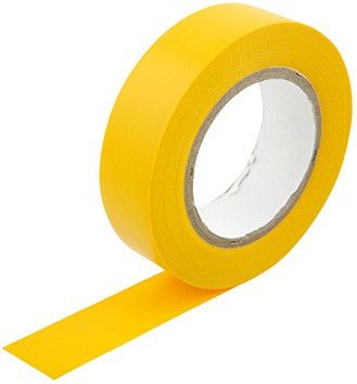PVC-ISOLIERBAND GELB 15MMx10M