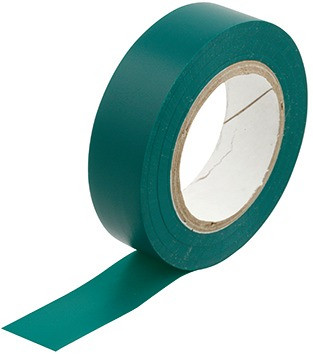 PVC-Isolierband grün 15 mmx10m