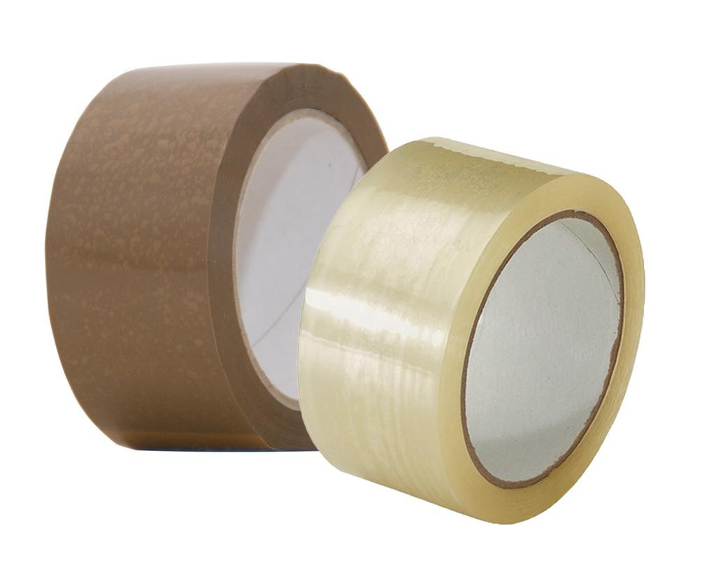 PVC-VERPACKUNGSBAND BRAUN NO-NOISE 50mm x 66m