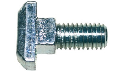 Hammerschraube DIN 186B - 8.8 - verzinkt blau - M8 X 35