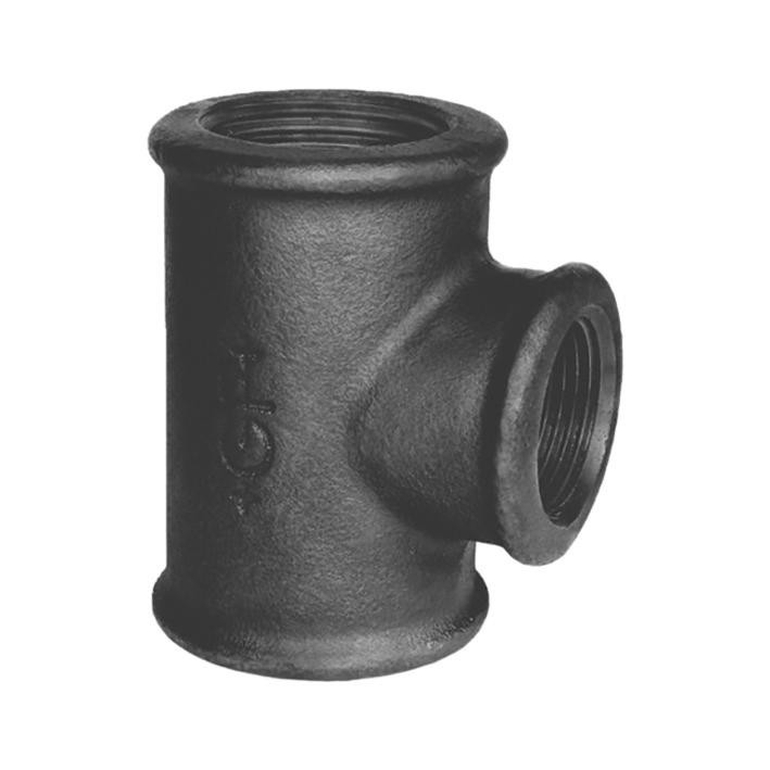 Fig. 130 - T-Stück - Temperguß - blank - 2 1/2 Zoll ( +GF+ )