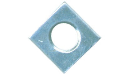 Vierkantmutter DIN 562 - 11H - verzinkt blau - M4