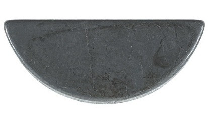 Scheibenfeder DIN 6888 - C45+C - blank - 3 X 3,7