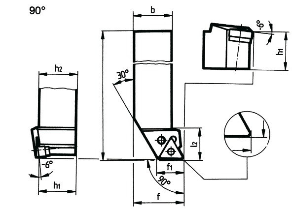 BÖHLERIT Klemmhalter PTFNR 2020 K16