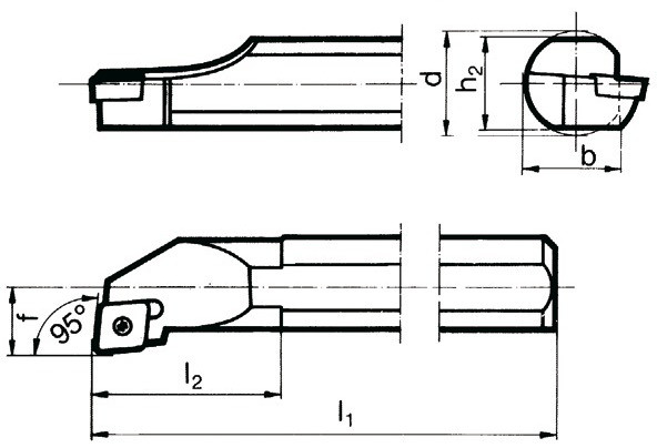BÖHLERIT Klemmhalter S25T-SCLCR 09