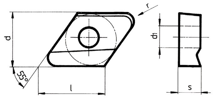 BÖHLERIT Wendeplatte DNMG 140410TR25 LCP15T