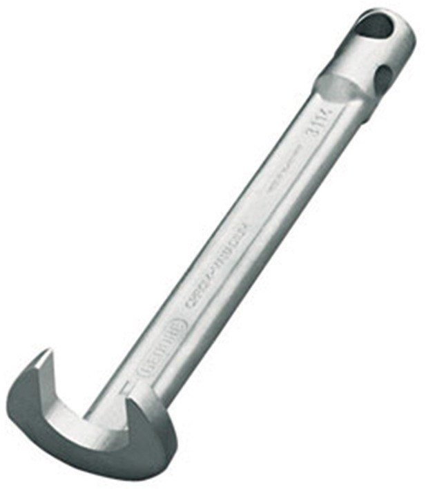Klauenschlüssel GEDORE Vanadium, ohne Drehstift SW 30 mmx250 mm lang 3114