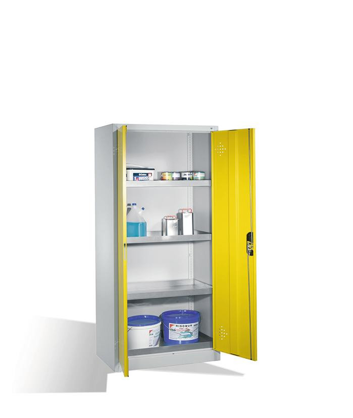 Umweltschrank 930 x 500 x 1950 mm mit 4 Wannen