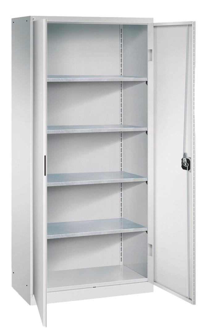 Flügeltürschrank RAL 7035 1950 x 890x 415 mm