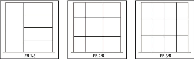 Einteilungsmaterial EB-5/12 KH40