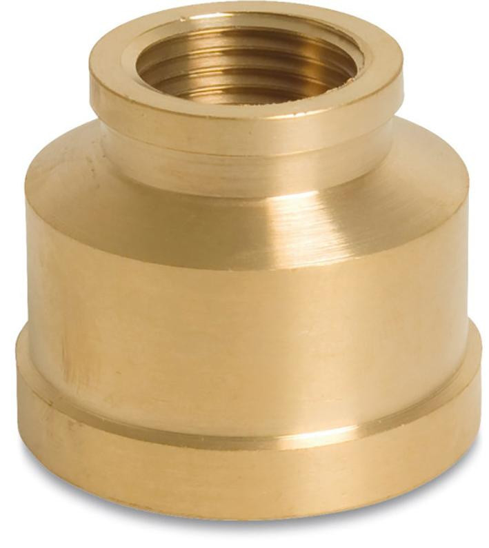 Fig. 240 - Muffe, reduziert - Messing - blank - 6/4 x 1 Zoll