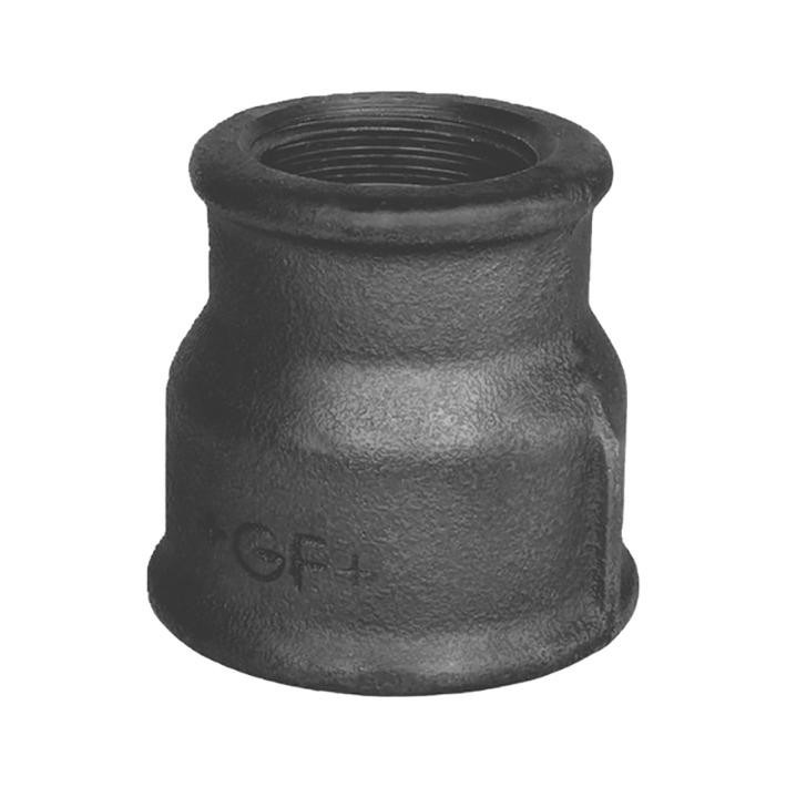 Fig. 240 - Muffe, reduziert - Temperguß - blank - 2 x 1 Zoll ( +GF+ )