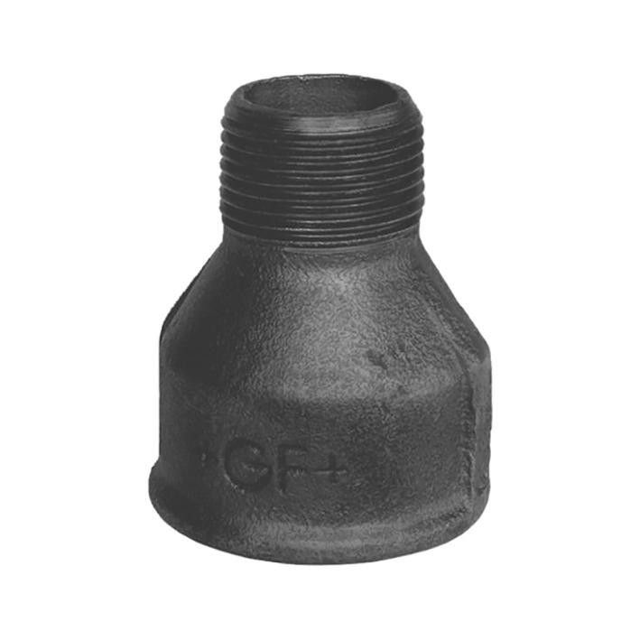 Fig. 246 - Muffe, reduziert - Temperguß - blank - 6/4 x 1 Zoll ( +GF+ )