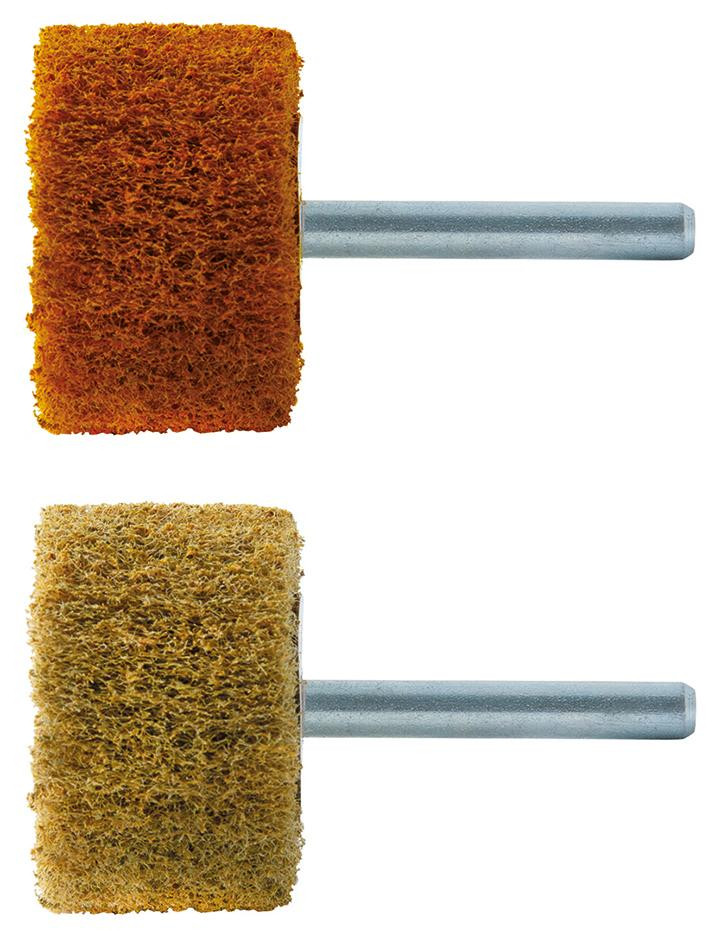 RECA Vlies-Fächerschleifer 40 x 25 x 6 K80 orange