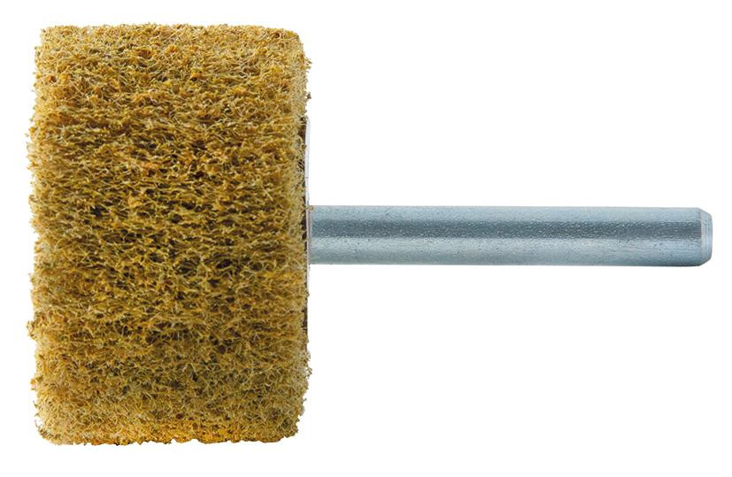 RECA Vlies-Fächerschleifer 40 x 25 x 6 K180/240 gelb
