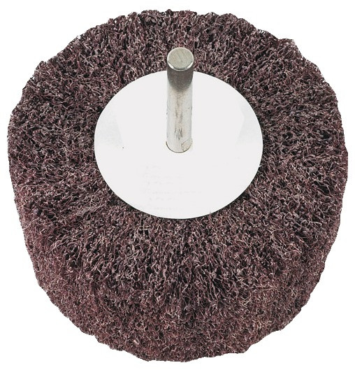 Schleifvlies Fächerschleifer mit 6 mm Schaft Korn 80 x 40 mm mittel
