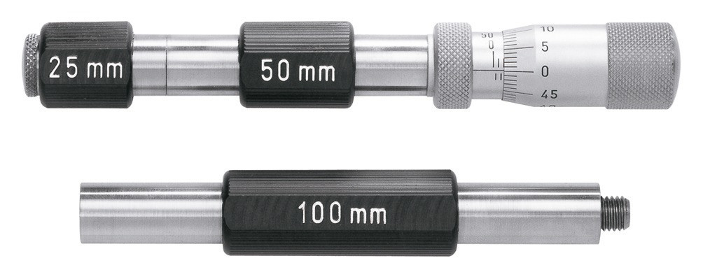 Innenmikrometer, zusammensetzbar, Messbereich 50-500 mm