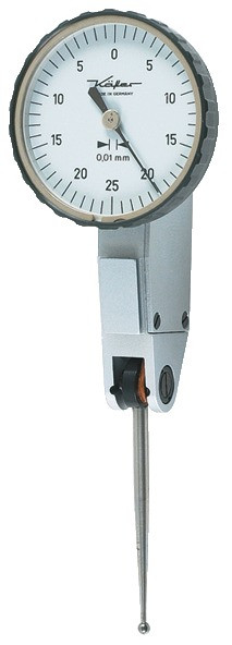 Messuhr Kleintaster, Messbereich 0,5 mm Form A