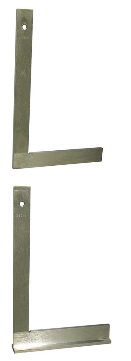 Schlosserwinkel mit Anschlag verzinkt 300 x 180 mm