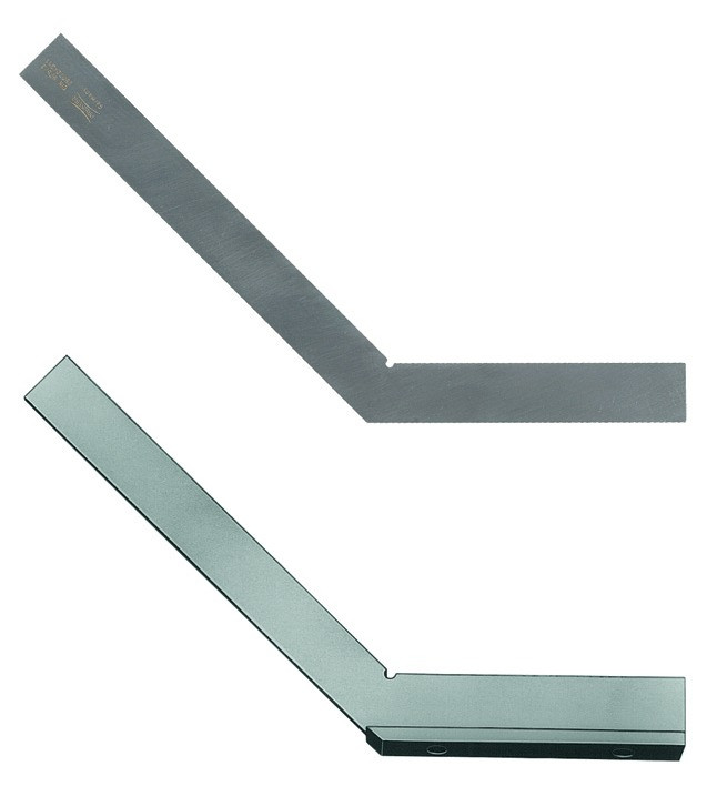 Gehrungswinkel, mit Anschlag, Winkel 135°, Schenkellänge 150 x 100 mm
