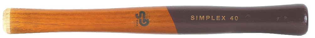 Hickorystiel für Schonhammer Simplex, für Gehäuse Ø 30 mm