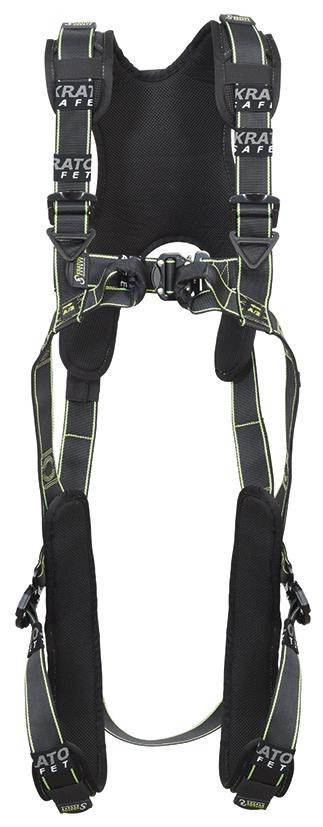 Auffanggurt KRATOS mit Clickverschluss FA1010102 Gr.L-XXL