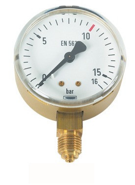 Lorch Manometer Neutral 10/16 bar