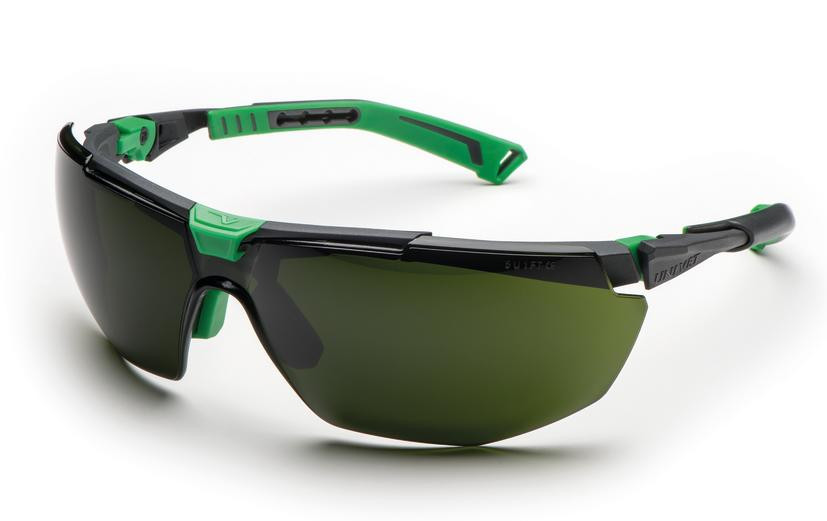 Schweißerschutzbrille Univet 5X1, grün IR5
