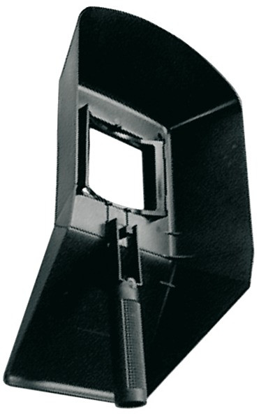 Handschutzschild, aus Kunststoff, Glasgröße 90 x 110 mm