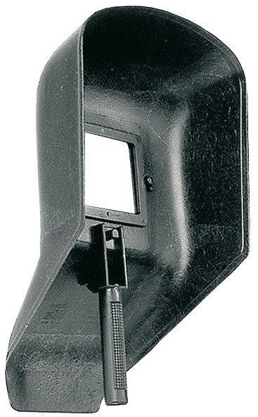 Handschutzschild, aus Glasfiber, Glasgröße 90 x 110 mm
