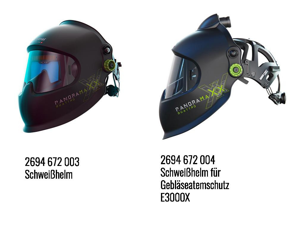 Optrel Frischluft-Schweißhelm Panoramaxx Quattro