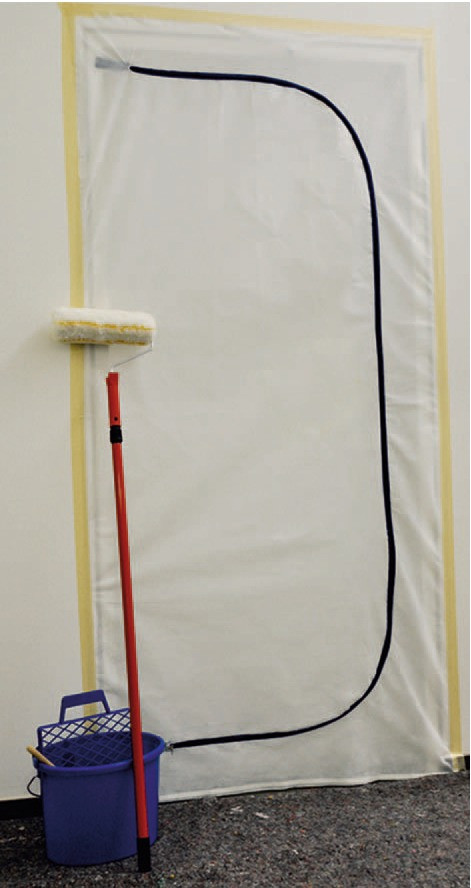 Staubschutztür Polypropylen 2,1 x 1 m