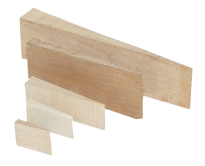 Hartholzkeil, Abmessungen mm: 230 x 80 x 40