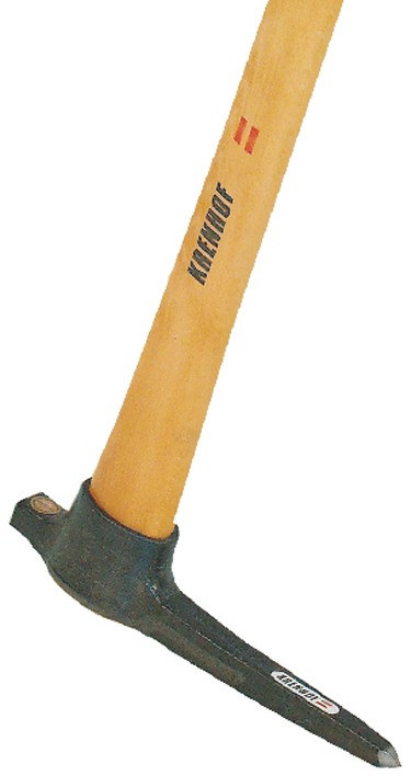 KRENHOF Bergeisen 1,5 kg mit Stiel, geschmiedet und gehärtet