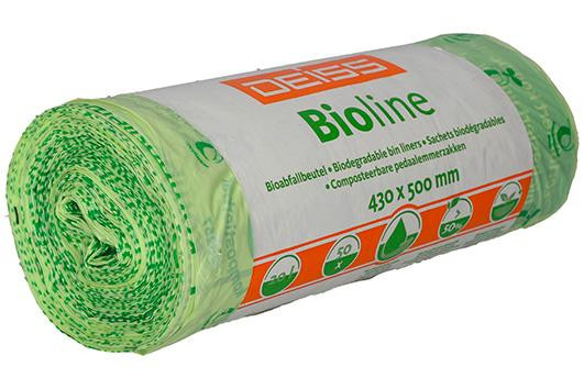 Bio Abfallbeutel 60 Liter 18MY 10 Stück per Rolle