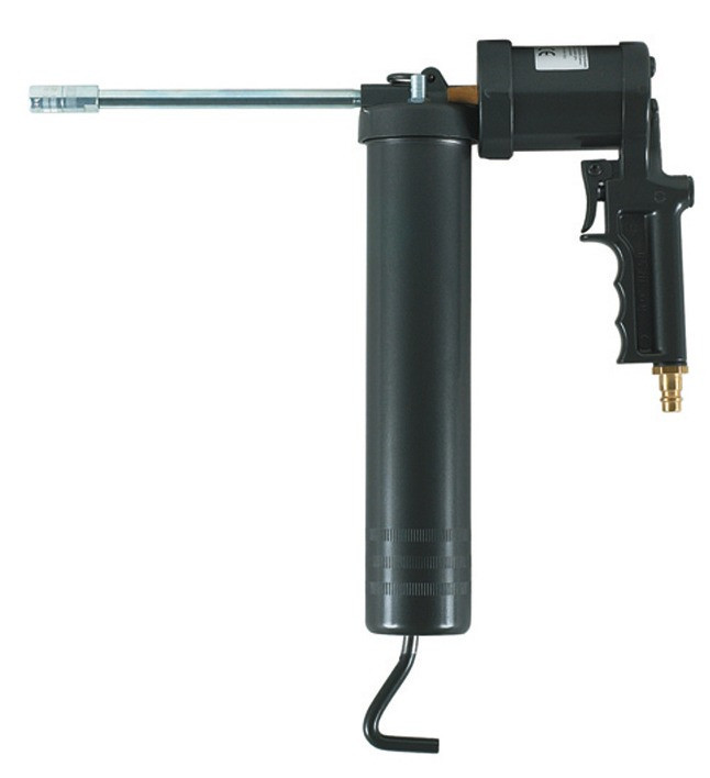 Druckluft-Fettpresse mit Düsenrohr, Inhalt cm³: 500
