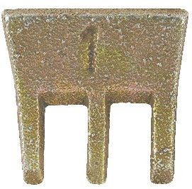 Stielkeile, Größe: 0, Breite 16 mm