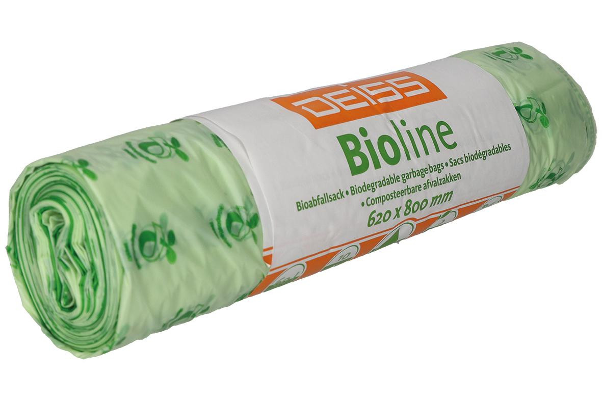 Bio Abfallbeutel 60 Liter 18MY 10 Stück per Rolle