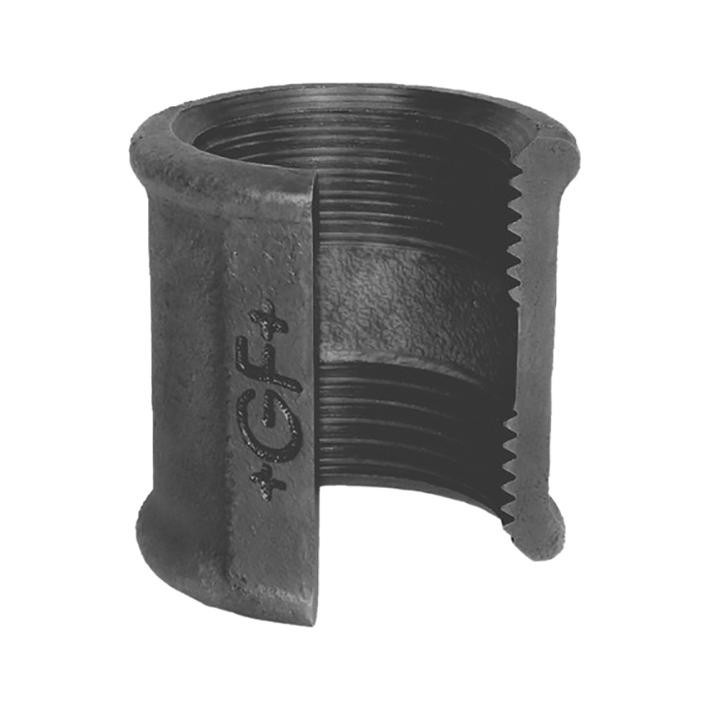 Fig. 270 - Muffe - Temperguß - blank - 1/2 Zoll ( +GF+ )