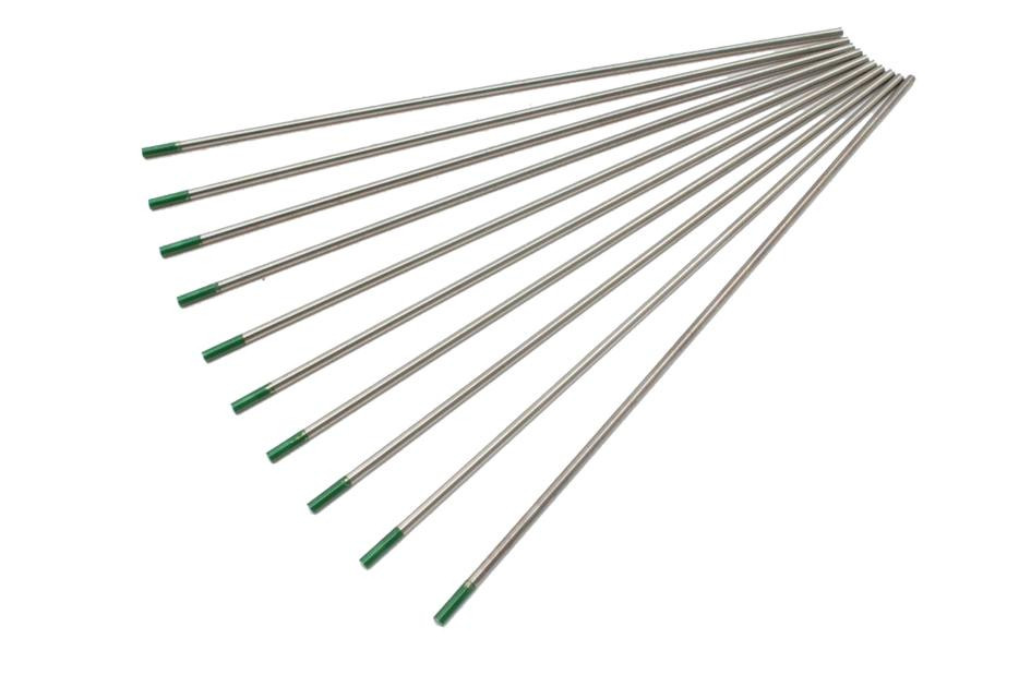 Wolframelektrode grün WP 00 1,6 x 175 mm