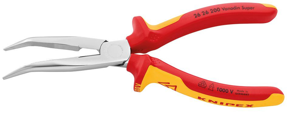 VDE-Storchschnabelzange 5745 45° gebogen 200 mm